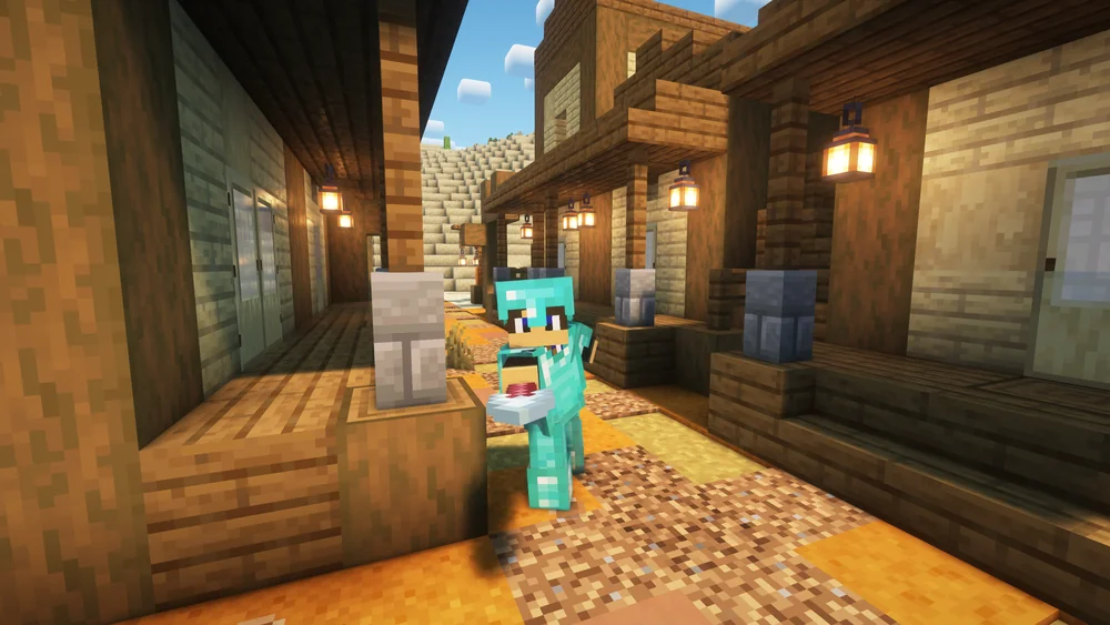 Weapons with their own stats in the village