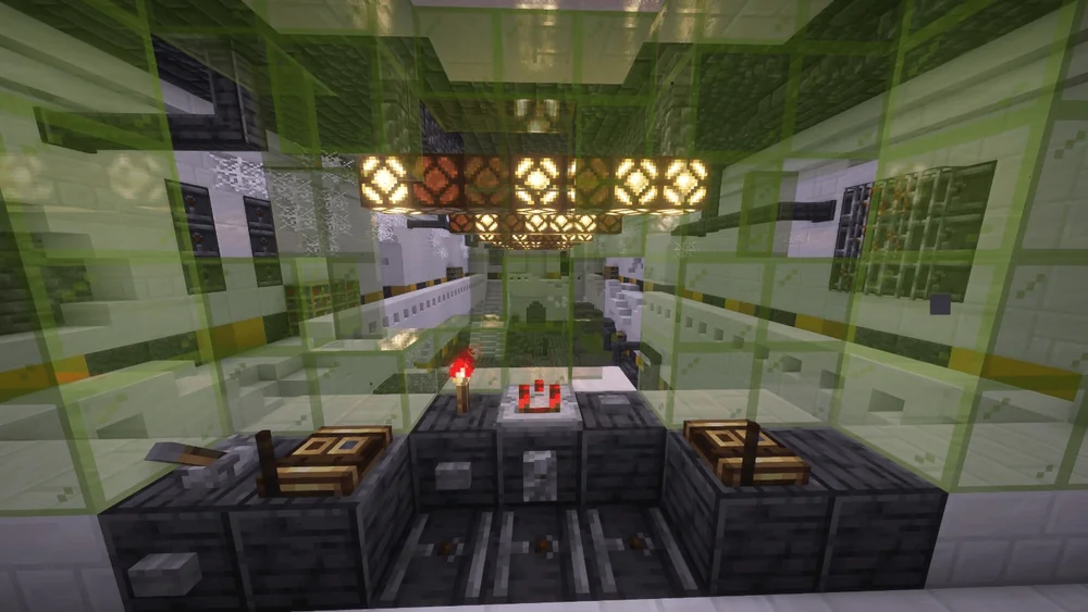 Abandoned lab room